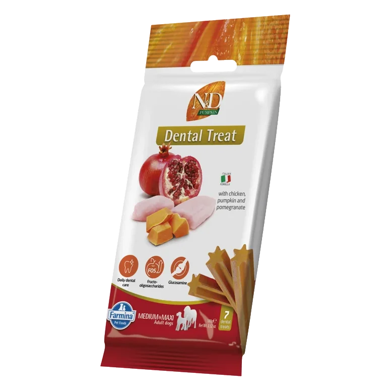 Pamlsok Farmina ND Pumpkin Dog Chicken Pomegranate Adult medium & maxi 100g