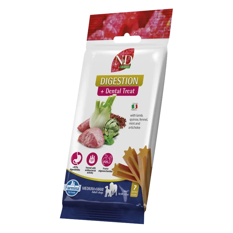 Pamlsok Farmina Quinoa Dog Digestion Adult medium & maxi 100g