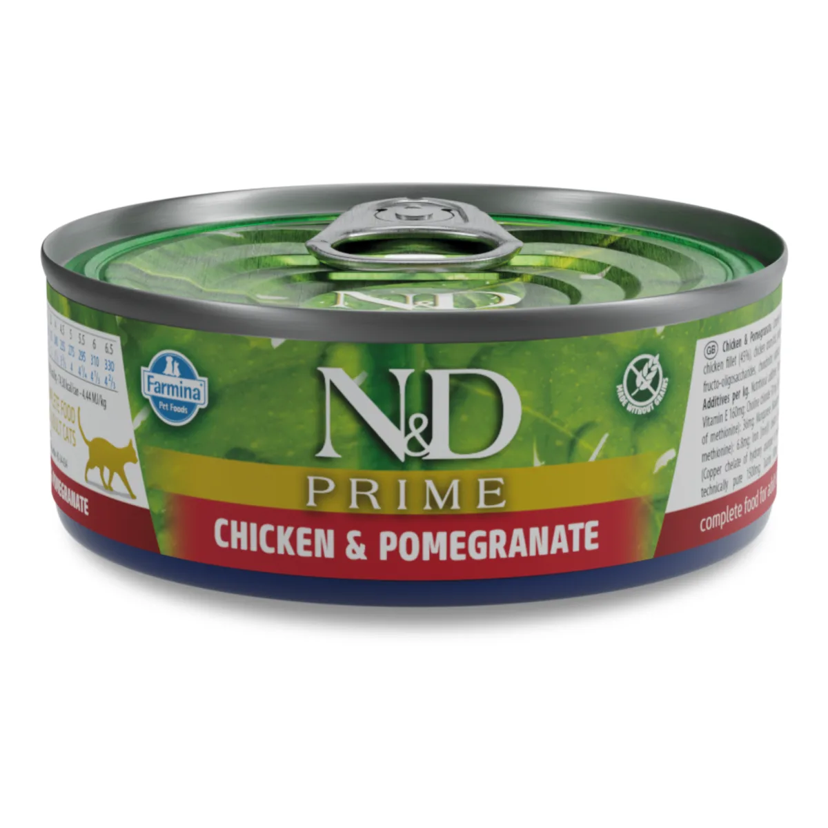 Farmina N&D cat PRIME chicken & pomegranate konzerva 70 g