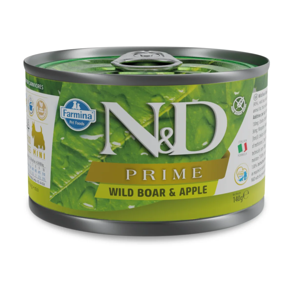 Farmina N&D dog PRIME boar & apple konzerva 140 g