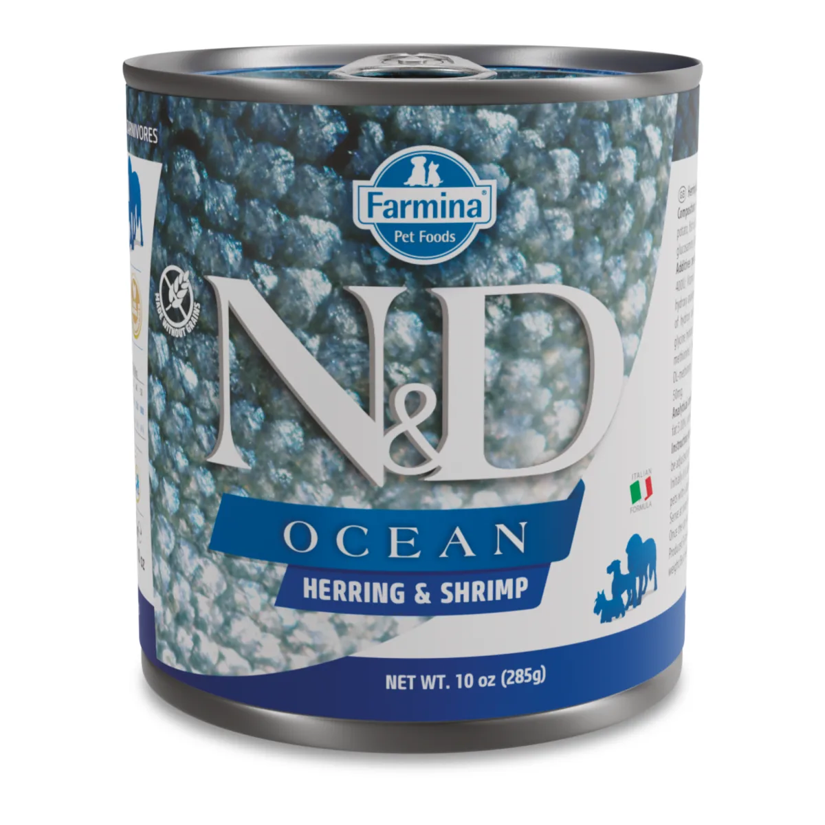 Farmina N&D dog OCEAN herring & shripms konzerva 285 g