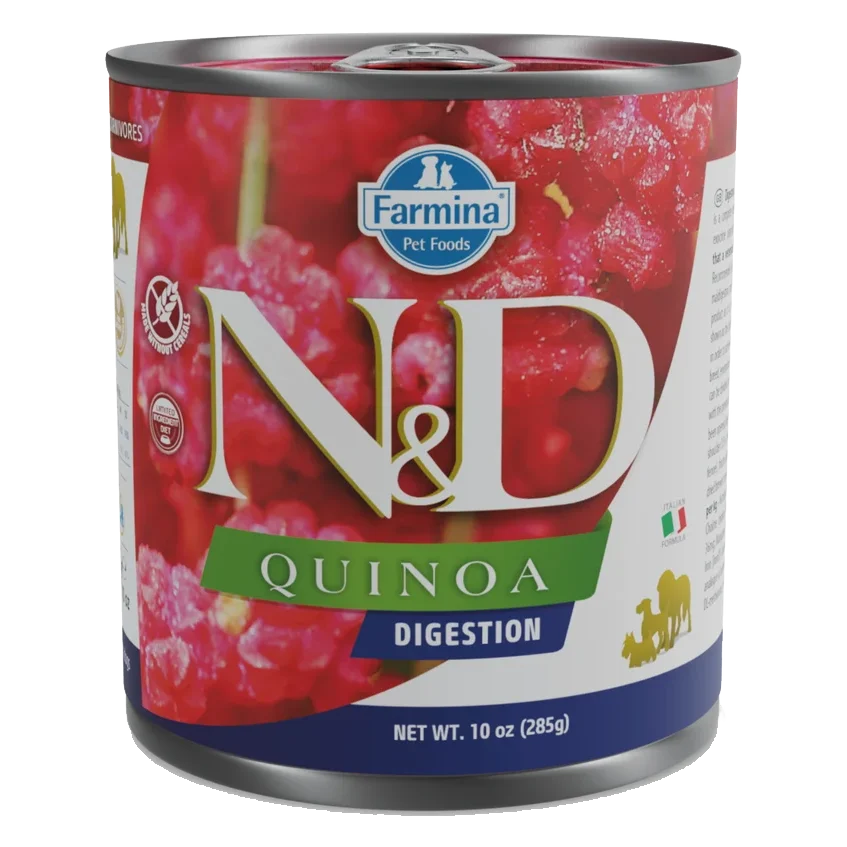 Farmina N&D dog QUINOA digestion konzerva 285 g