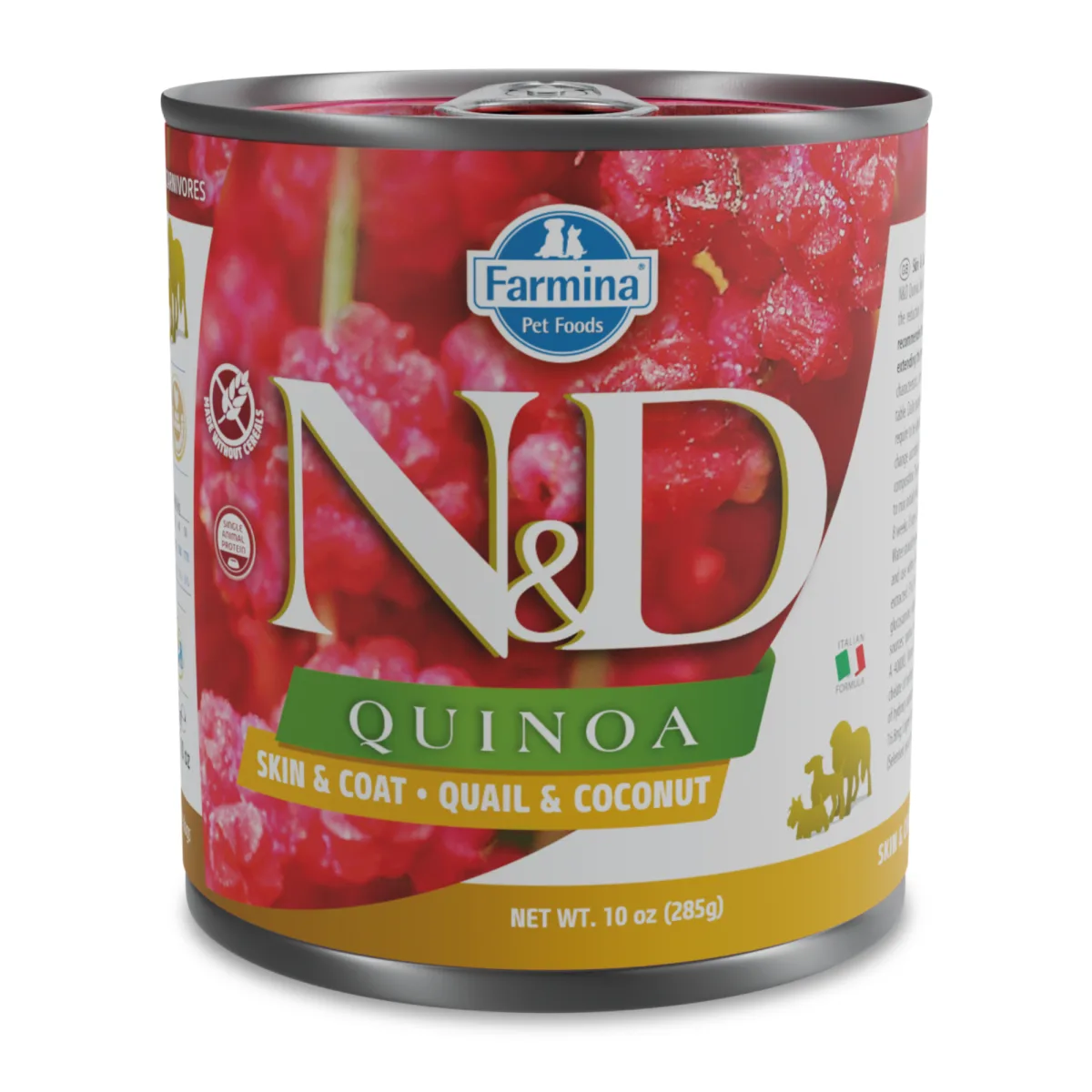 Farmina N&D dog QUINOA quail & coconut konzerva 285 g